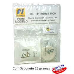 kit Banho Descartavel 1 - Sabonete 25 gr