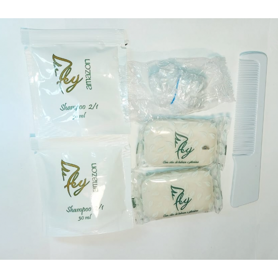 kit Banho Descartavel 1 - Sabonete 25 gr